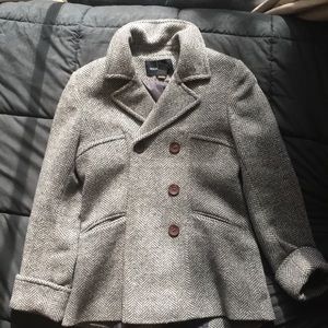Grey Pea Coat